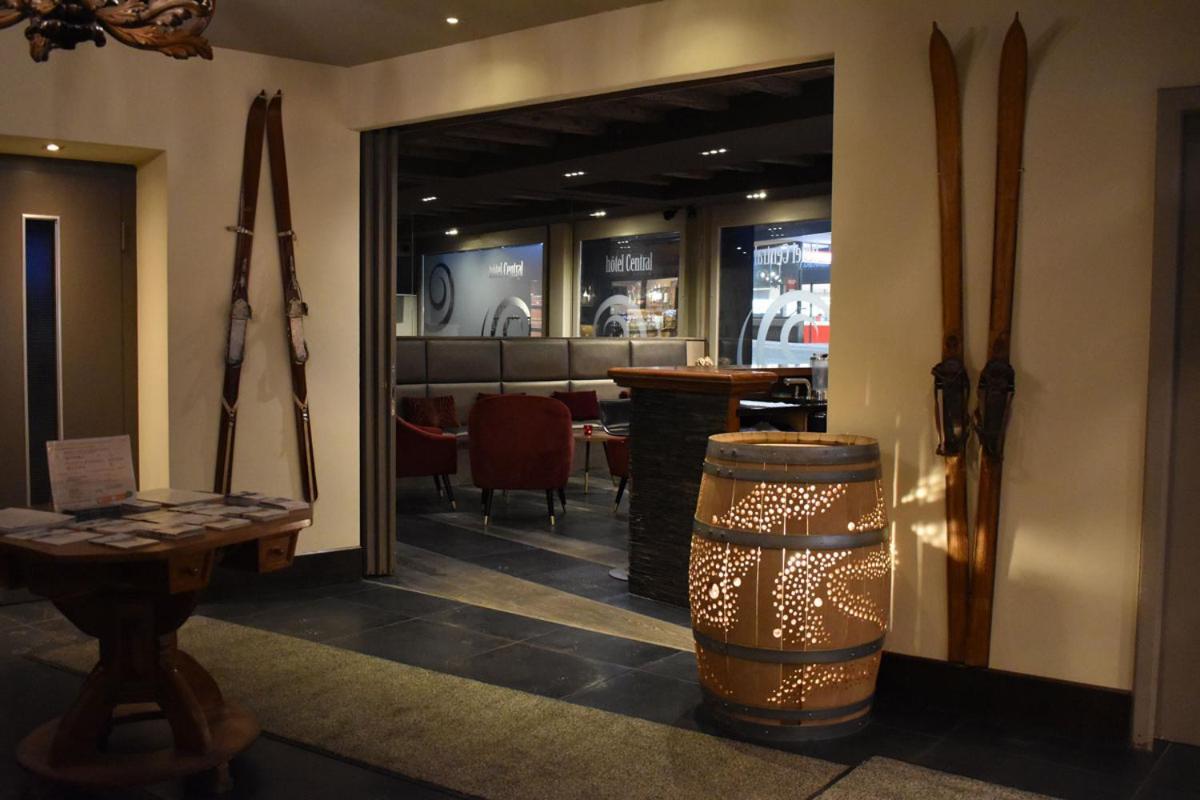 Hotel Central, Spa & Lounge Bar Crans-Montana Eksteriør billede